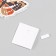 Butterflies cardboard double wings "newspaper" set 12 pcs h = 4-10 cm