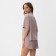 Female pajamas (shirt and shorts) kaftan "strip" size 44-46, pink