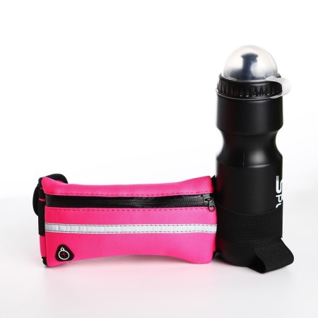 Board for racing with zipper, raspberry color-3