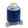 The piggy bank "Rocket", light, sound, sucks bills, blue color