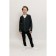 Jumper for boys, height 146-152 cm, dark gray color