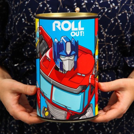 Копилка металлическая, 20,5 см х 12 см х 12 см, XXL "Roll Out", Трансформеры-2