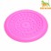 Frisby "UFO", 18.6 cm, hard thermoplastic rubber, pink
