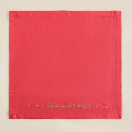 Nab. Sl Home "Holid" 40x40cm-4pcs, Lenon 100%, 170 g/m2-5