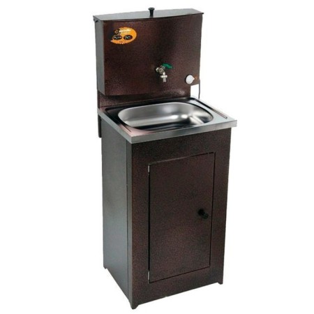 Washbank "WHIL" comfort, without eVN, stainless sink, 16 l, color copper