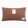 Ethel pillow, 30x50+1 cm, brown, 100% cotton