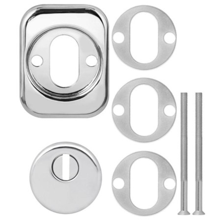 Def 4286 SQ XL ADD square CP-8, chromium color-3