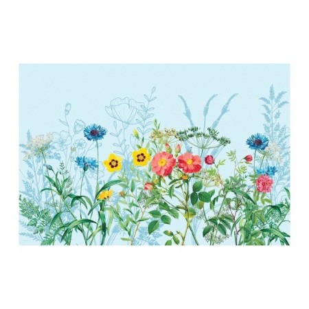 Vinyl sticker for the kitchen "Field flowers", interior, 60 x 90 cm