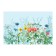 Vinyl sticker for the kitchen "Field flowers", interior, 60 x 90 cm