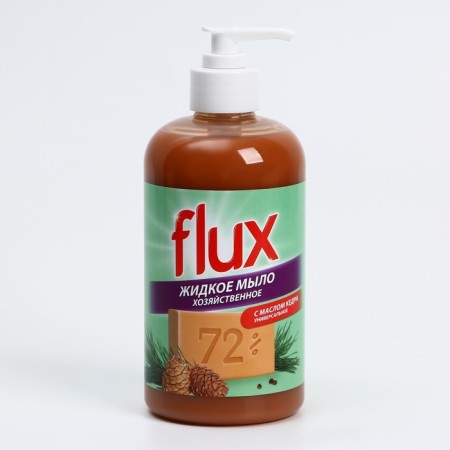 Commercial liquid soap with cedar oil, 500 ml, Flux-1