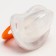 Nipple - dummy silicone orthodontic "ladybug", from 0 months, with a cap, color orange