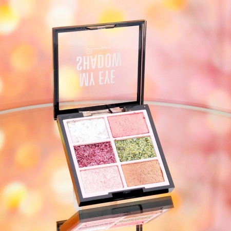 Palette of eyelids, with shimmer, 6 colors-1