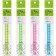 Line 15 cm Istanm, plastic, trihedral, transparent, neon colors, euro suspension, mix