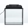 Aquarium "rectangular" with a lid, 25 liters, 38 x 21 x 33.7 cm, black