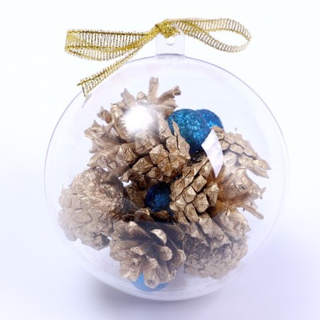 Christmas tree toy "in a ball"-4