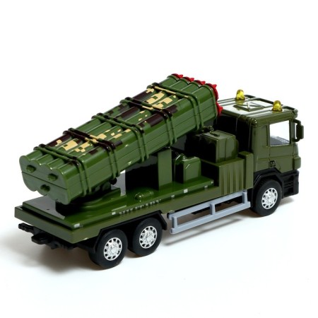 Metal “Army” truck, inertia, mix-2
