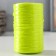 Yarn "for knitting washcloths" 100% polypropylene 400m/100 ± 10 g in the shape of a cylinder (lime)