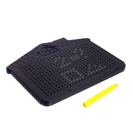 The training tablet "Magnetic drawing", the color is black, 375 holes, in the bag-2