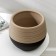 Pot for flowers with a duo pallet, 2.5 l, chocolate-coffee color with milk