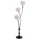 Fortherner "Lotus" 3HE27 15W black 40x28x152 cm