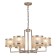 Bonbon chandelier, 6x40W E14, color gold