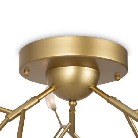Ceiling lamp Florencia, 27xg4, Color Gold-2