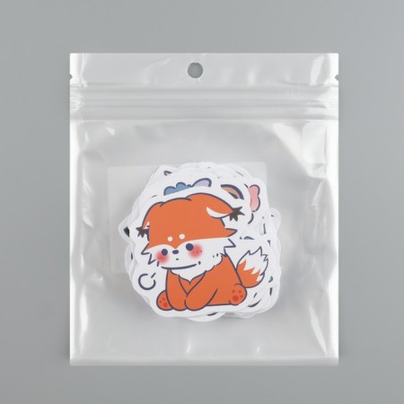 Plastic stickers "kids" set 60 pcs 10x12 cm-3
