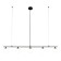 Sylwia G9 suspension chandelier 35W