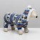 Kombinson "Deer" with a hood, size M (DS 30 cm, og 40 cm, Osh 30 cm), blue