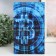 Safe Brush Tree leatherette "Bitcoin" 21x13x5 cm