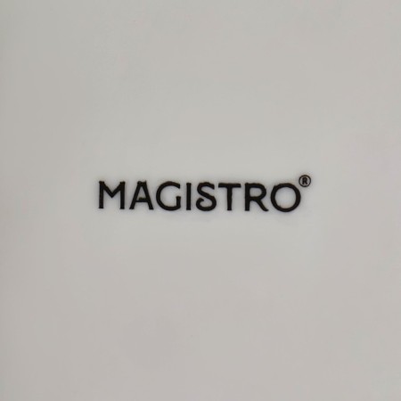 Porcelain saucer Magistro rodos, d = 15.4 cm, white color-11