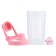Shaker, 500 ml, series: Power, "Master K", 18.5 x 11 cm, pink