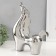 Souvenir Ceramics "Proud Horse" silver 7.5x26x31 cm