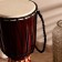 Souvenir musical instrument drum jambe "Light" 50x23x23 cm mix