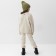 Costume (sweater and trousers) children's minku, beige color, height 146 cm
