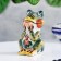 Souvenir "Frog Dream", 7 cm, color, gzhel