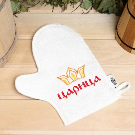 Mitten for the bath "Queen"
