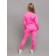 Thermal underwear is two -layer children, height 158 ​​cm, color pink melange