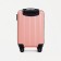 Small suitcase 20 ", lightning department, code castle, pink color