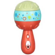 A rattle - a rattle developing 