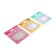 Block with a sticky edge of 70 x 50 mm, Devente Lying Animals, 20 sheets, offset, mix