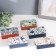 Rectangular metal casket "Flower meado" mix 4x11.5x6.5 cm