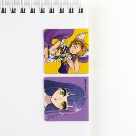Gift set: notebook and magnetic bookmarks 2 pcs. "Anime"-6
