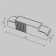 Technical PSL-DL40-S-350-500MA, 20W, 15.2x4x3 cm, white color