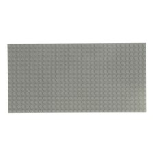 Parish plate for constructor, 25.5 × 12.5 cm, gray color