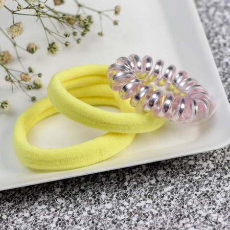 Set of elastic bands 3 pcs. and icon "Avocado"-1