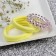 Set of elastic bands 3 pcs. and icon "Avocado"