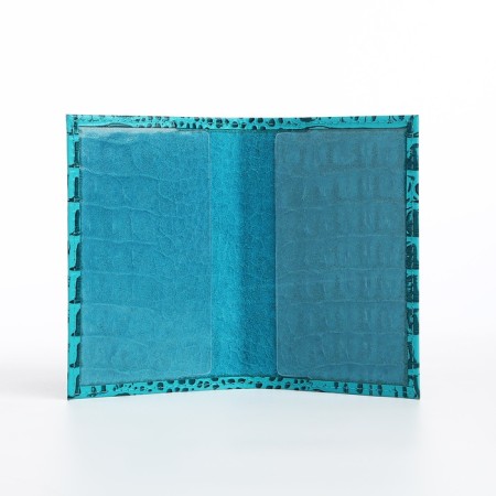 Covers for passport, turquoise color-5