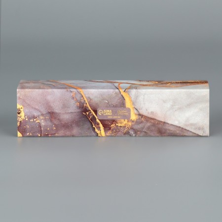 Box for sweets, confectionery packaging, 5 cells, "stone", 5 x 21 x 3.3 cm-5