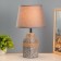 Hell lamp "Agapia" E14 40W gray 20x20x35cm Risalux